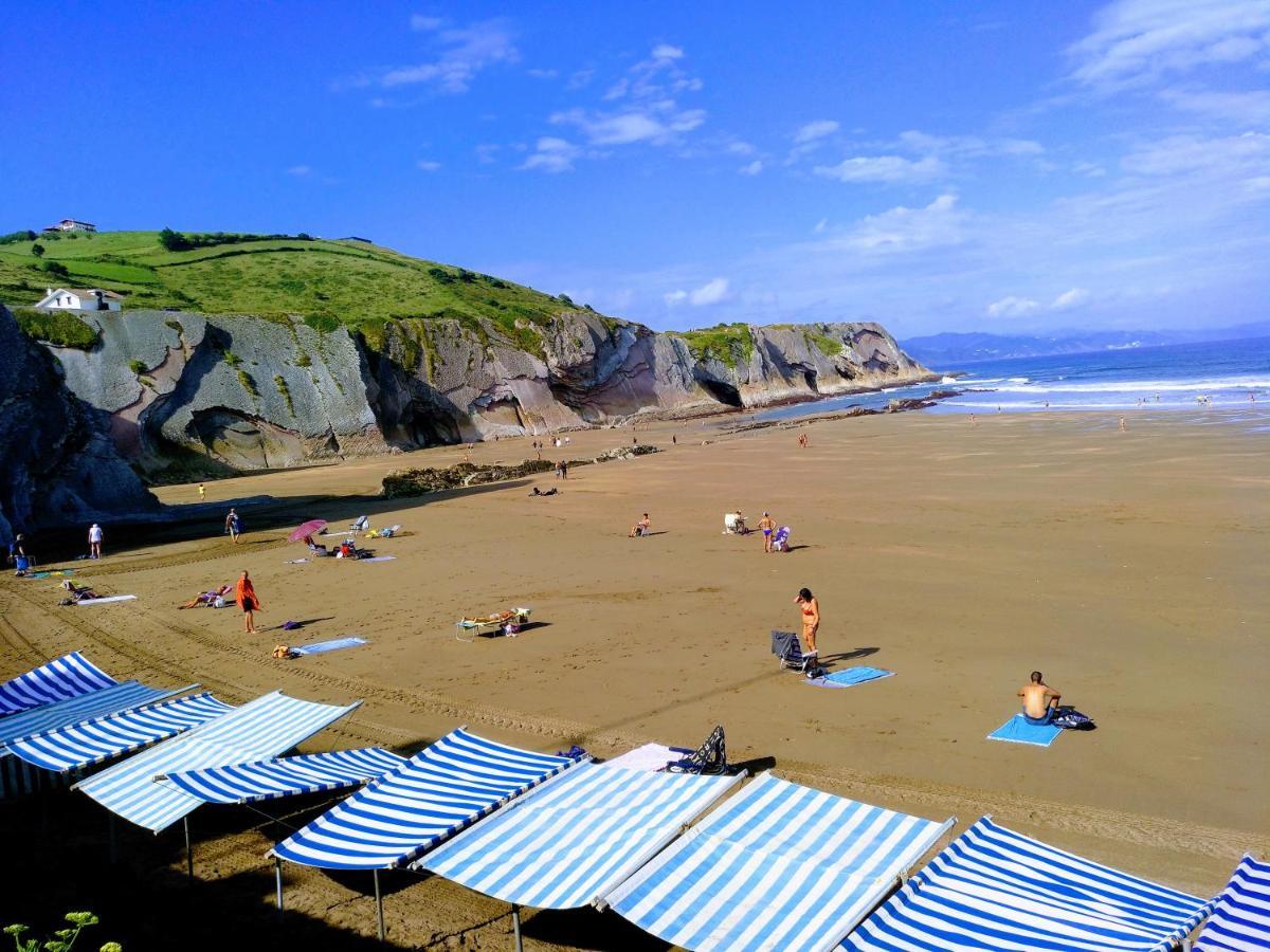Apartamento Costa II Con Parking Exterior Comunitario Zumaia Exterior foto